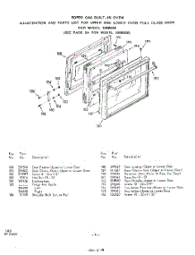 06 - Section parts for Whirlpool Oven 1088B56 / from AppliancePartsPros.com
