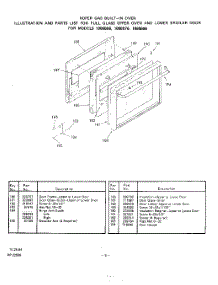 06 - Burner parts for Whirlpool Oven 1088B86 / from AppliancePartsPros.com