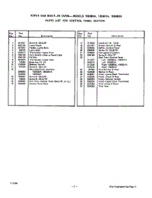 03 - Body parts for Whirlpool Oven 1093B0A / from AppliancePartsPros.com