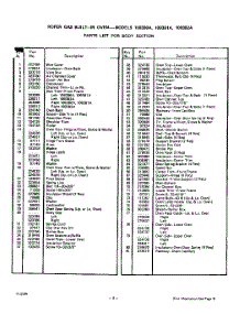 05 - Full Glass Upper Oven And Lower Broiler parts for Whirlpool Oven 1093B0A / from AppliancePartsPros.com