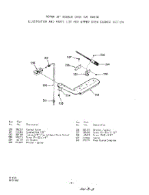 09 - Control Panel parts for Whirlpool Range 1821W06 / from AppliancePartsPros.com