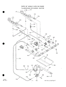 05 - Section parts for Whirlpool Range 1838W46 / from AppliancePartsPros.com