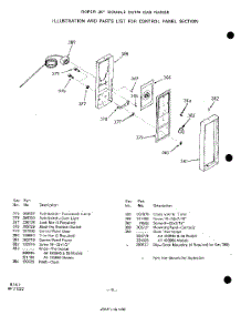 10 - Upper Body parts for Whirlpool Range 1838W46 / from AppliancePartsPros.com
