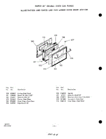 04 - Burner parts for Whirlpool Range 1838W56 / from AppliancePartsPros.com