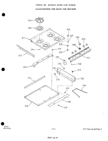 07 - Section parts for Whirlpool Range 1838W56 / from AppliancePartsPros.com