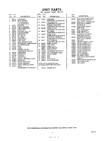 03 - Lit / Optional parts for Whirlpool Air Conditioner 1ADC10591 / from AppliancePartsPros.com