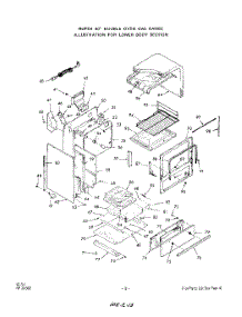 04 - Section parts for Whirlpool Range 1878W46 / from AppliancePartsPros.com