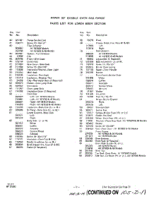 05 - Lower Oven Door parts for Whirlpool Range 1878W46 / from AppliancePartsPros.com