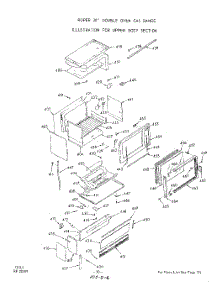 11 - Section parts for Whirlpool Range 1878W46 / from AppliancePartsPros.com
