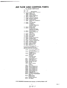 05 - Lit / Optional parts for Whirlpool Air Conditioner 1ADF11020 / from AppliancePartsPros.com