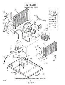 02 - Unit parts for Whirlpool Air Conditioner 1ADL25090 / from AppliancePartsPros.com