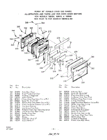 10 - Section parts for Whirlpool Range 1889W66 / from AppliancePartsPros.com