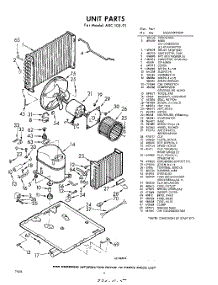 05 - Unit parts for Whirlpool Air Conditioner 1AXC10591 / from AppliancePartsPros.com