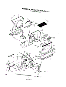 02 - Air Flow And Control parts for Whirlpool Air Conditioner 1AXC14091 / from AppliancePartsPros.com