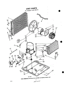 04 - Unit parts for Whirlpool Air Conditioner 1AXL22091 / from AppliancePartsPros.com