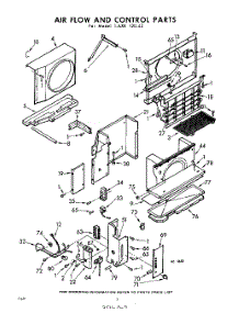 02 - Section parts for Whirlpool Air Conditioner 1AXR12042 / from AppliancePartsPros.com