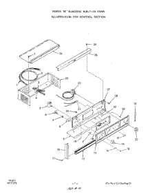 02 - Section parts for Whirlpool Oven 2041B10 / from AppliancePartsPros.com