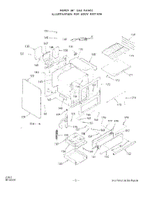 06 - Section parts for Whirlpool Range 1212Z1A / from AppliancePartsPros.com