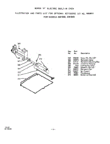 07 - Rotisserie Kit parts for Whirlpool Oven 2041B40 / from AppliancePartsPros.com
