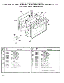 07 - Upper Oven And Lower Broiler parts for Whirlpool Oven 2068120 / from AppliancePartsPros.com