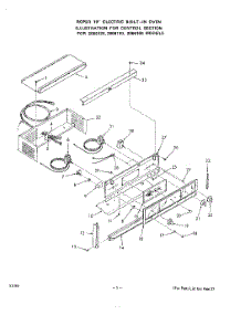 02 - Section parts for Whirlpool Oven 2068160 / from AppliancePartsPros.com
