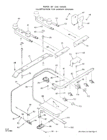 04 - Section parts for Whirlpool Range 1213W0A / from AppliancePartsPros.com