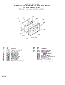09 - Lit / Optional parts for Whirlpool Range 1213W0A / from AppliancePartsPros.com