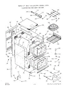05 - Section parts for Whirlpool Oven 2079B00 / from AppliancePartsPros.com