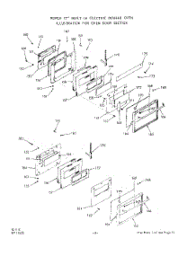 07 - Section parts for Whirlpool Oven 2079B00 / from AppliancePartsPros.com
