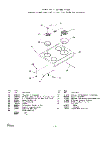 04 - Section parts for Whirlpool Range 2212W1A / from AppliancePartsPros.com