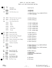 12 - Section parts for Whirlpool Range 2228W10 / from AppliancePartsPros.com