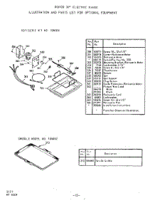 14 - 1 parts for Whirlpool Range 2228W10 / from AppliancePartsPros.com