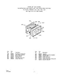 11 - Lit / Optional Equipment parts for Whirlpool Range 1262W0A / from AppliancePartsPros.com