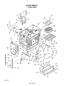 03 - Oven parts for Whirlpool Range 2496^1A / from AppliancePartsPros.com