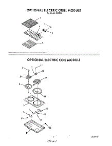 07 - Electric Grill , Electric Coil parts for Whirlpool Range 2496^1A / from AppliancePartsPros.com