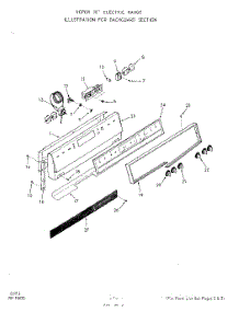 02 - Section parts for Whirlpool Range 2238W00 / from AppliancePartsPros.com