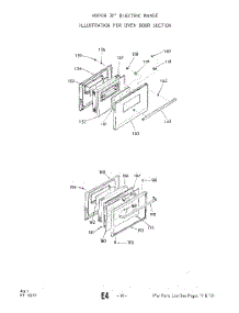 11 - Section parts for Whirlpool Range 2338W00 / from AppliancePartsPros.com