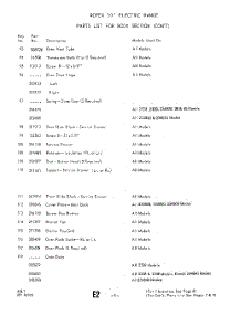 09 - Section parts for Whirlpool Range 2348W00 / from AppliancePartsPros.com