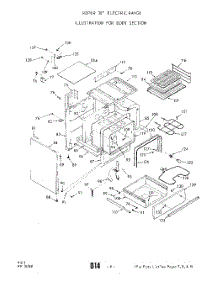 07 - Section parts for Whirlpool Range 2348W30 / from AppliancePartsPros.com