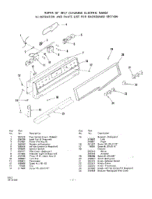 03 - Body parts for Whirlpool Range 2352W1A / from AppliancePartsPros.com