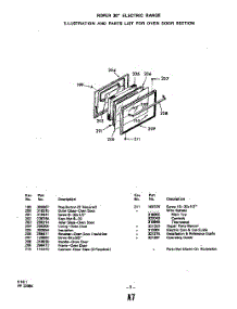 06 - Lit / Optional parts for Whirlpool Range 2262W00 / from AppliancePartsPros.com