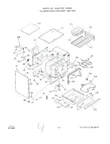 05 - Section parts for Whirlpool Range 2262W1A / from AppliancePartsPros.com