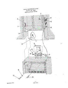 02 - Section parts for Whirlpool Microwave 2652000 / from AppliancePartsPros.com