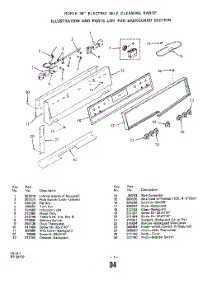 02 - Main Top parts for Whirlpool Range 2358W20 / from AppliancePartsPros.com