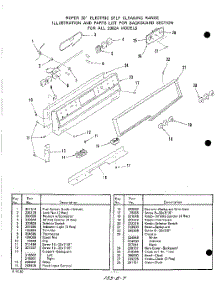 02 - Main Top parts for Whirlpool Range 2362B2A / from AppliancePartsPros.com
