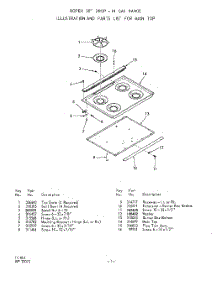 02 - Control parts for Whirlpool Range 1560B16 / from AppliancePartsPros.com