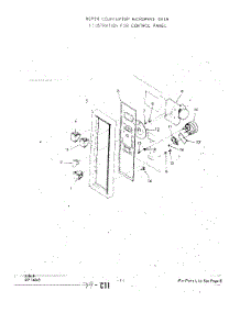 02 - Section parts for Whirlpool Microwave 2915000 / from AppliancePartsPros.com