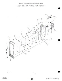 02 - Section parts for Whirlpool Microwave 2921000 / from AppliancePartsPros.com