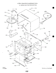 08 - Section parts for Whirlpool Microwave 2921000 / from AppliancePartsPros.com