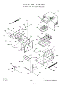 08 - Section parts for Whirlpool Range 1560B26 / from AppliancePartsPros.com
